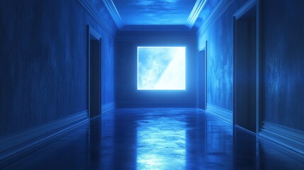 Poster - frame, artistic design, dynamic lighting, ultra-realistic