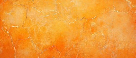 Wall Mural - vintage marbled texture on vibrant orange background – retro artistic pattern with warm tones, seaml