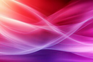Poster - A spectrum of vibrant pink and red hues flows dynamically, crafting an abstract scene full of energy and warmth, perfect for passionate or lively concepts.