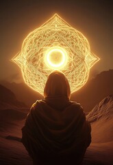 Wall Mural - navigating life's journey through the lenses of destiny, wisdom, and hope.
