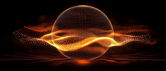 Poster - Global networking concept with a globe linked by glowing lines and dots, symbolizing the power of worldwide communication and data exchange