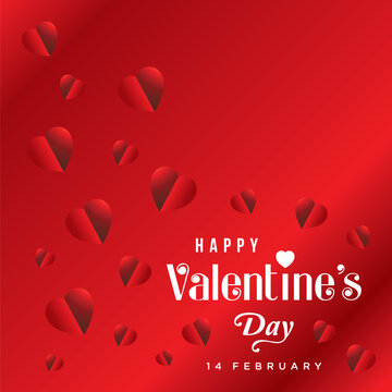 Happy Valentine's Day Vector illustration background