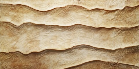 Aufkleber - Abstract aged stripy parchment detailed closeup showcasing unique textures. Explore more of this captivating motif and additional textures in my portfolio for extensive options.