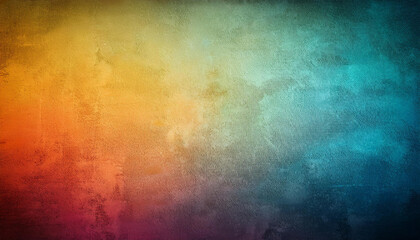 Poster - Textured vintage background with rich gradient tones and soft vignette. Artistic and creative design