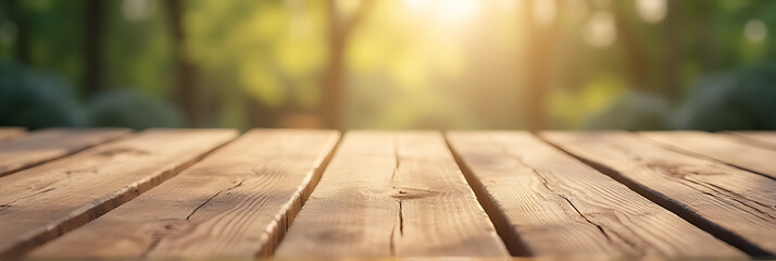 Aufkleber - The selective focus of a wood table top texture creates a visually appealing background for product displays and design layouts._00002_