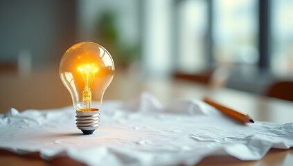 Poster - Big ideas are born from inspired thinking using simple tools like a pencil and a crumpled piece of paper._00002_