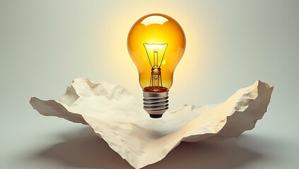 Poster - Big ideas are born from inspired thinking using simple tools like a pencil and a crumpled piece of paper._00001_