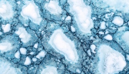 Aufkleber - Intricate Frozen Blue Ice Crystals Texture. Abstract Frozen Web of Natural Ice Formation, Perfect for Winter Design Concepts, Snow Themed Decor, and Cold Weather Art Inspiration