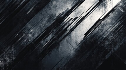 Aufkleber - Abstract dark texture with diagonal lines and a grunge effect, suitable for backgrounds.