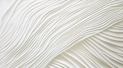 Aufkleber - Abstract white texture with flowing lines and waves.