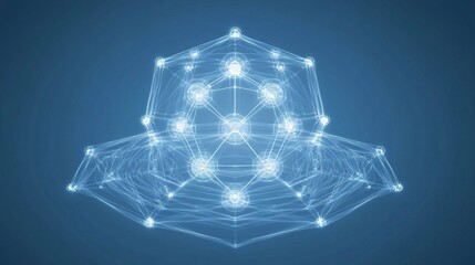 Poster - Abstract Geometric Network Structure Visualization