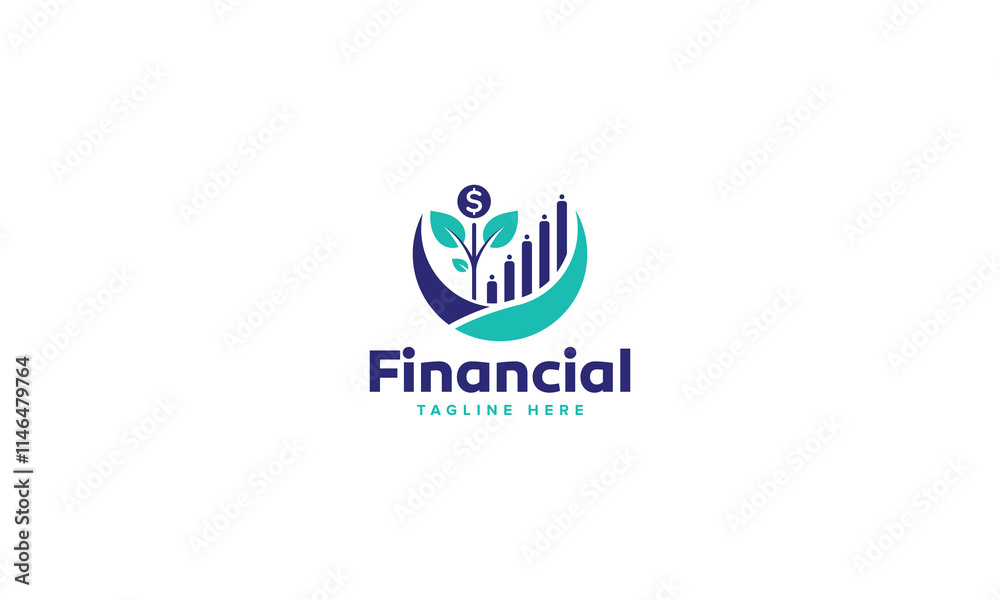 Professional Creative Finance Accounting Investment Logo Designs, Innovative Business Growth Services