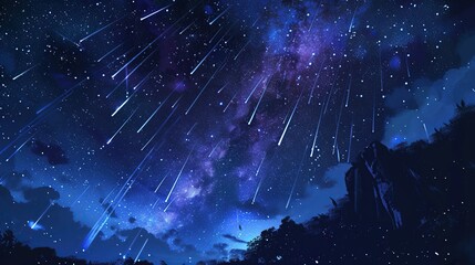 Beautiful abstract galaxy wallpaper