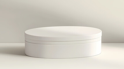 Wall Mural - oval shape box