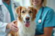 © Alex - veterinarian with dog