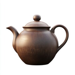 Chinese herbal tea pot clipart symbol