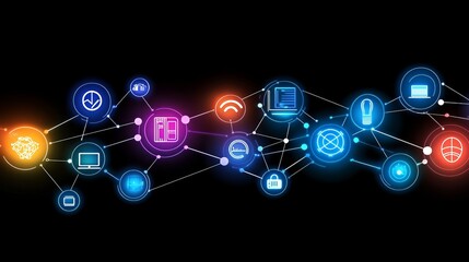 Poster - Global Network Connectivity and Data Security System