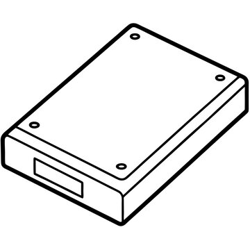 SSD Drive Vector Icon Design