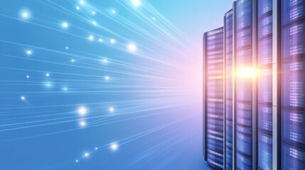 Poster - High Speed Data Transfer to Server Network