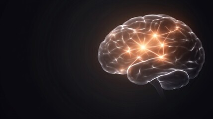 Poster - Illuminated Brain Neural Network Activity Visualization
