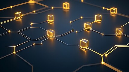 Poster - Illuminated Network Nodes A Digital Infrastructure Visualization