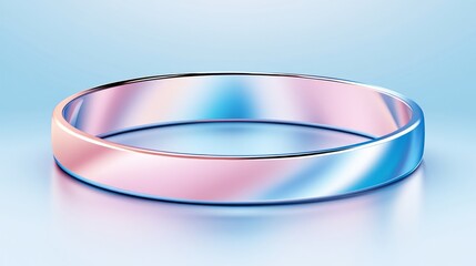 Poster - Pastel-Colored Metal Band A Modern Minimalist Design
