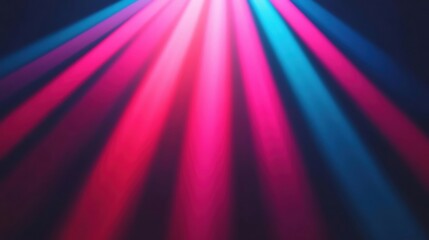 Poster - Colorful light beams create a vibrant abstract background for creative designs.