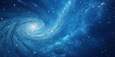 Wall Mural - a cosmic swirl of stardust and celestial light, a mesmerizing display of the galaxy's grandeur