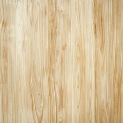 Poster - Light brown wood grain surface forming a natural texture background with vertical stripes and growth rings