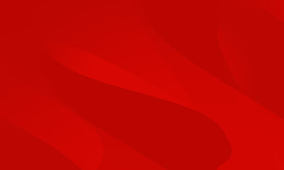 Aufkleber - Red background with abstract shape creative decoration vector illustration template design