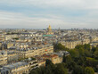 Paris cityscape with historic landmarks