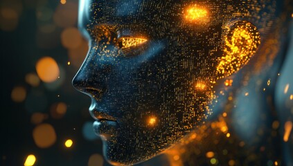 Poster - Digital Portrait: A Profile of Glittering Data