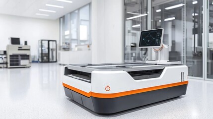Poster - Advanced Robotic Platform in a High-Tech Industrial Facility for Automated Warehousing and Logistics Operations