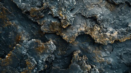 Wall Mural - detailed aerial view of a textured material, perfect for use in digital art and graphic design