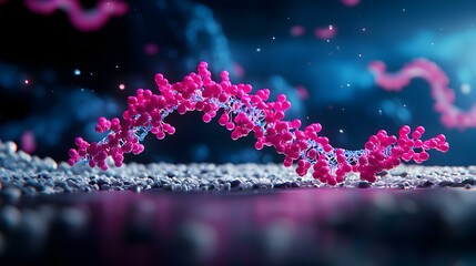 Poster - Detailed Illustration of CRISPR Cas9 Gene Editing Technology Process
