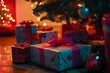 © Ruslan - Wrapped Christmas gifts with bows
