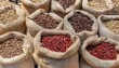 © arbi wiratama - Raw Coffee Beans in Burlap Sacks Ready for Roasting and Export