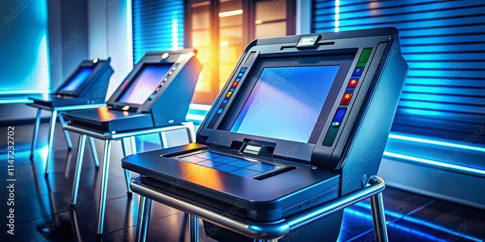 Brazilian Election Electronic Voting Machine - Modern Digital Democracy ...