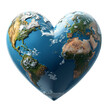 © vivekFx - A heartshaped earth with continents