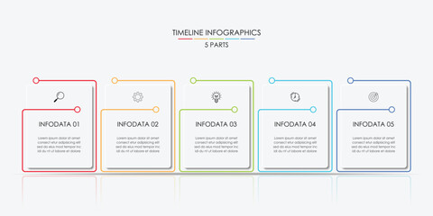 Poster - mission, vision and values ​​infographic design template with 5 steps. Mission, vision, values, graphic design template. eps 10 on white background