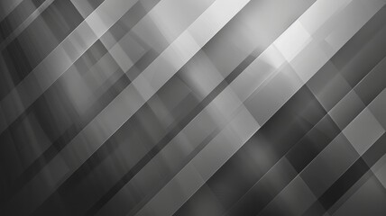Poster - This abstract gray background features sleek geometric patterns, perfect for modern design projects, digital art, or professional presentations.