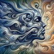 © Baha - Whispering Winds An illustration that captures the movement and