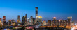 © Govan - High angle night view of the Beijing Guomao CBD architectural complex in China