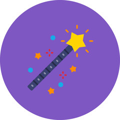 Poster - Magic wand Icon