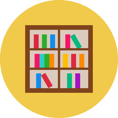 Poster - Bookshelf Icon