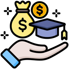 Sticker - Scholarship Icon