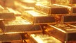 © William - Gold Bullion Stack Featuring Bars of Various Weights