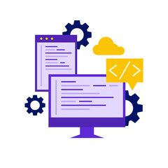 Computer Programming Illustration