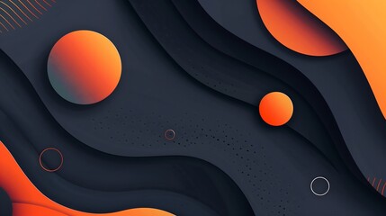 Poster - abstract business background 