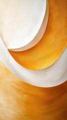 Poster - Dynamic gradient orange abstract textures digital art high-resolution details modern aesthetic creative viewpoint